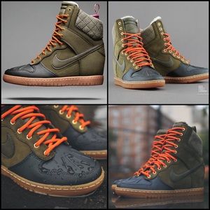 Nike Dunk Sky Hi Wedge Sneaker Boot 2.0